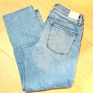 Express Light Blue Boyfriend Jeans